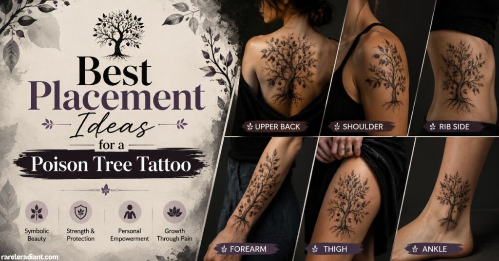 Best Placement Ideas for a Poison Tree Tattoo