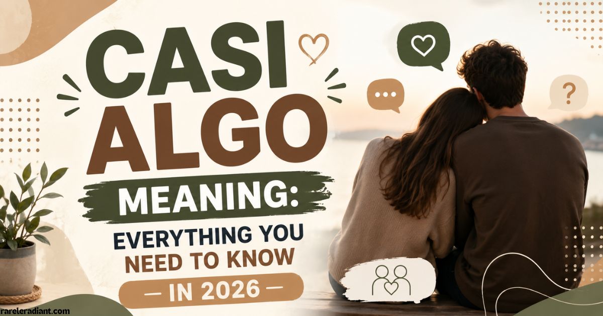 Casi Algo Meaning