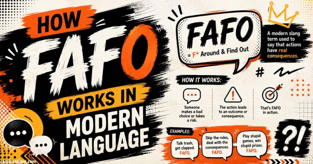 How FAFO Works in Modern Language