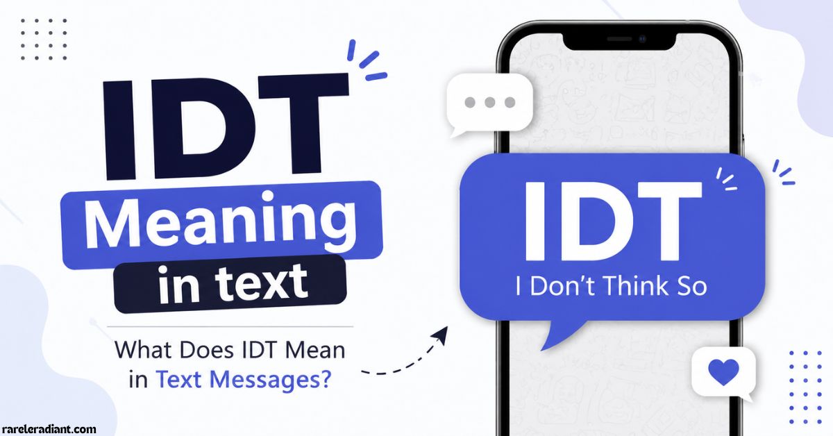 IDT Meaning in Text
