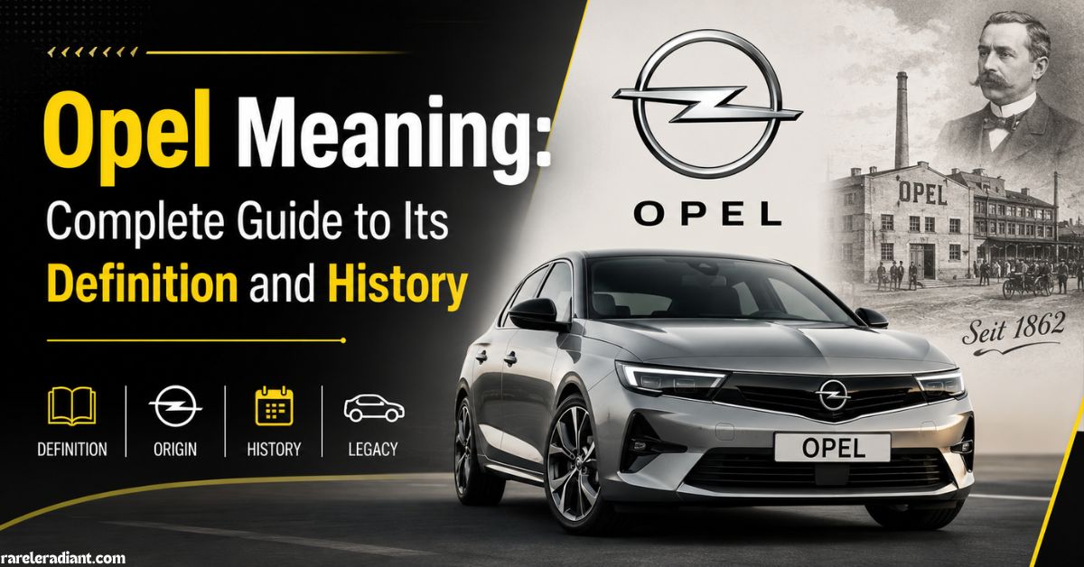 Opel Meaning