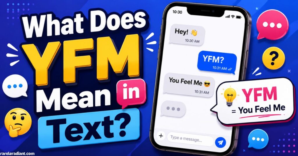 What Does YFM Mean in Text
