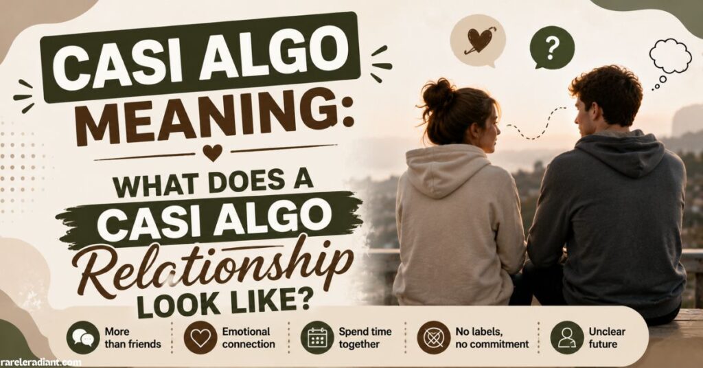 What Does a Casi Algo Relationship Look Like