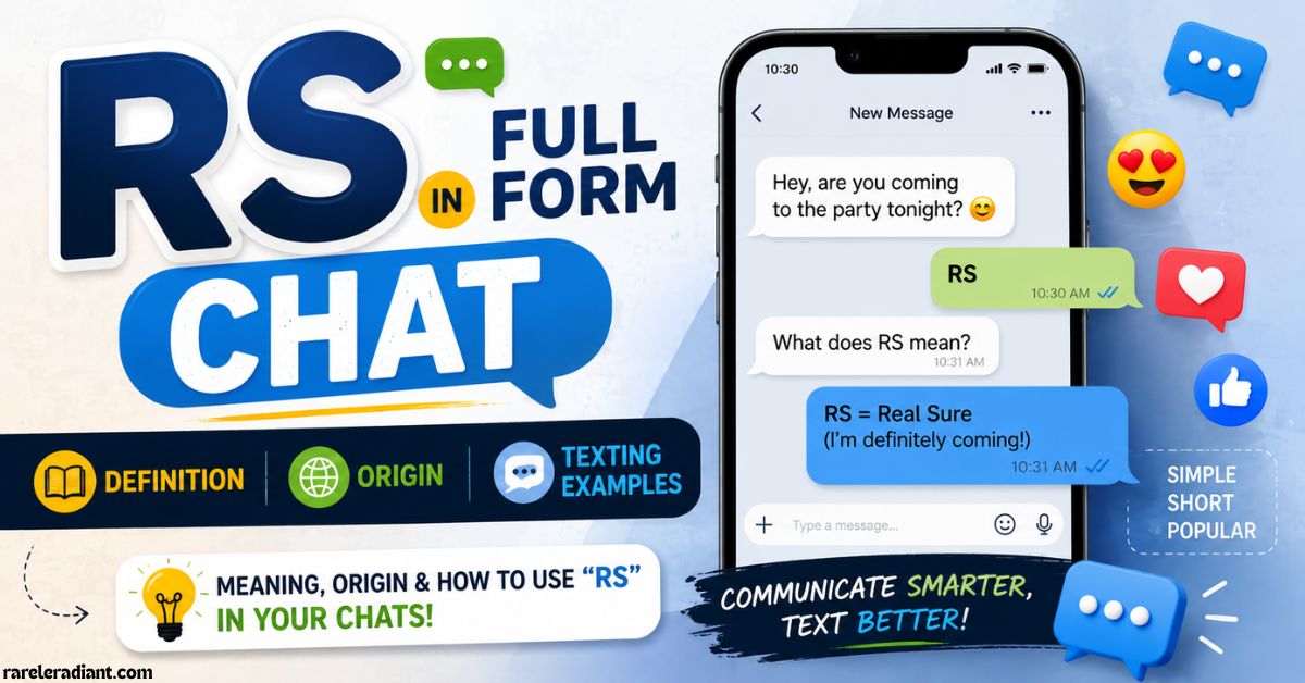 RS Full Form in Chat
