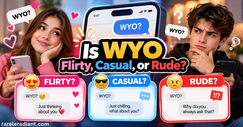 Is WYO Flirty, Casual, or Rude